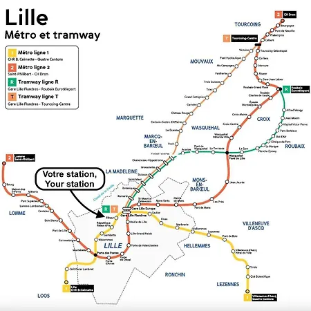 Grand Place Very Well Located Lille